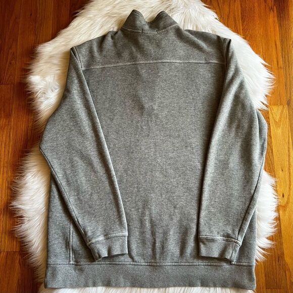 Tommy Bahama Relax Gray 100% Cotton 1/4 Zip Size XL - Picture 6 of 6